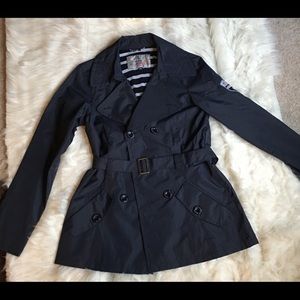 Sale $16 Blue island rain jacket